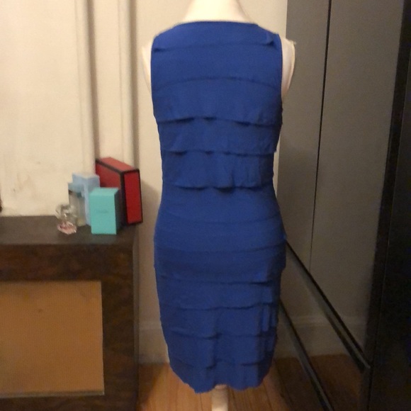 Calvin Klein royal blue bodycon dress - Picture 3 of 3